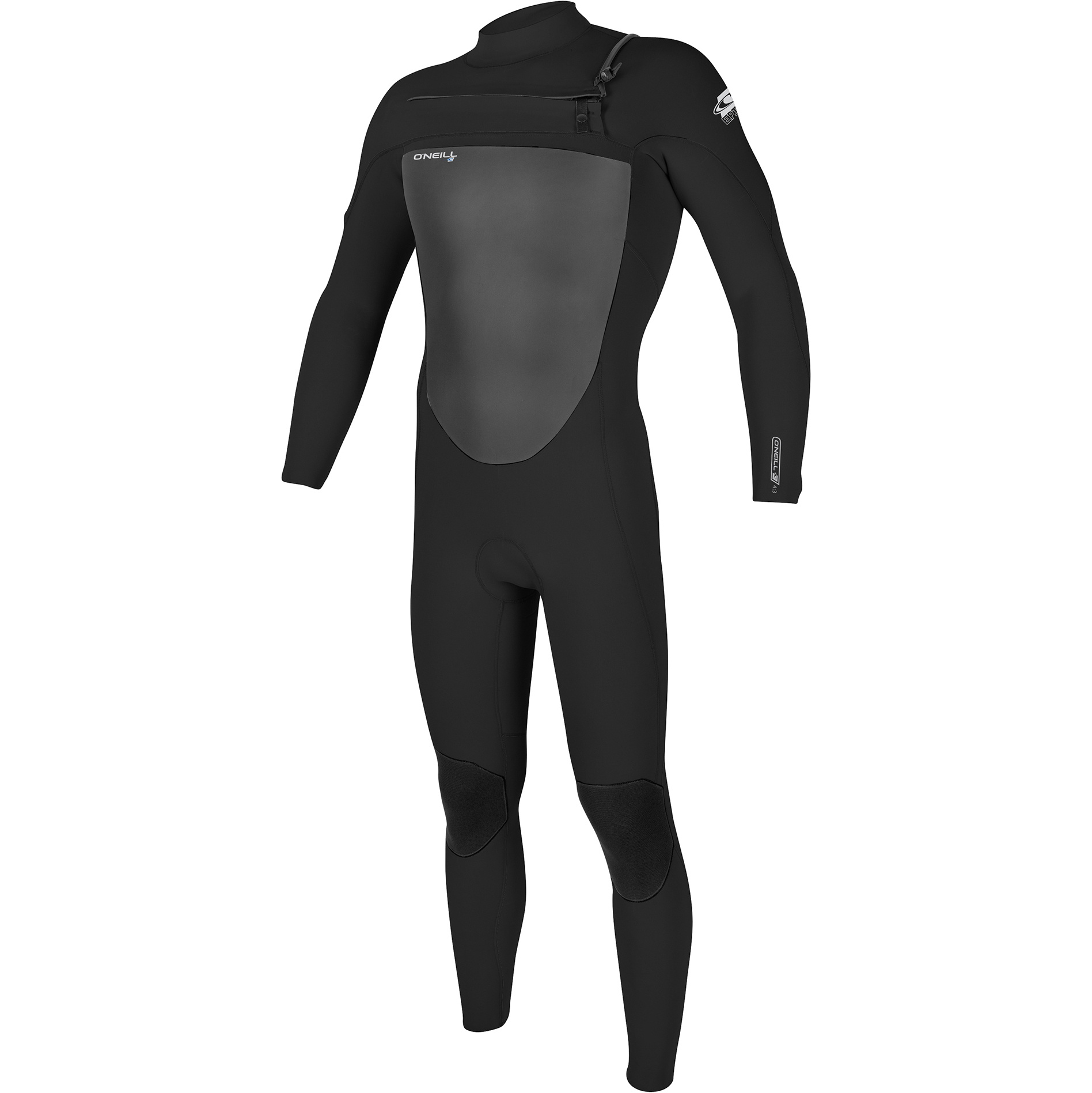 O'Neill Mens Epic 5/4mm Chest Zip Wetsuit 5370 - Black
